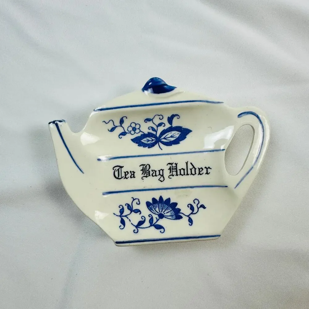 Vintage Ceramic Tea Bag Holder